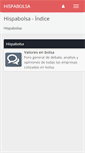 Mobile Screenshot of hispabolsa.com